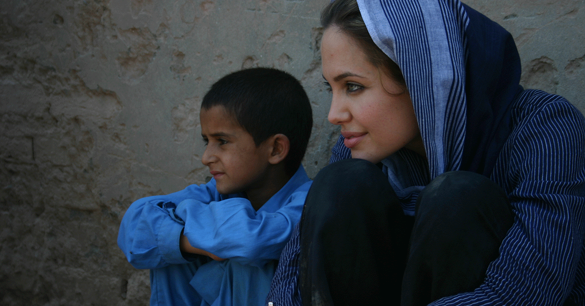 Angelina Jolie o światowym kryzysie uchodźców i macierzyństwie