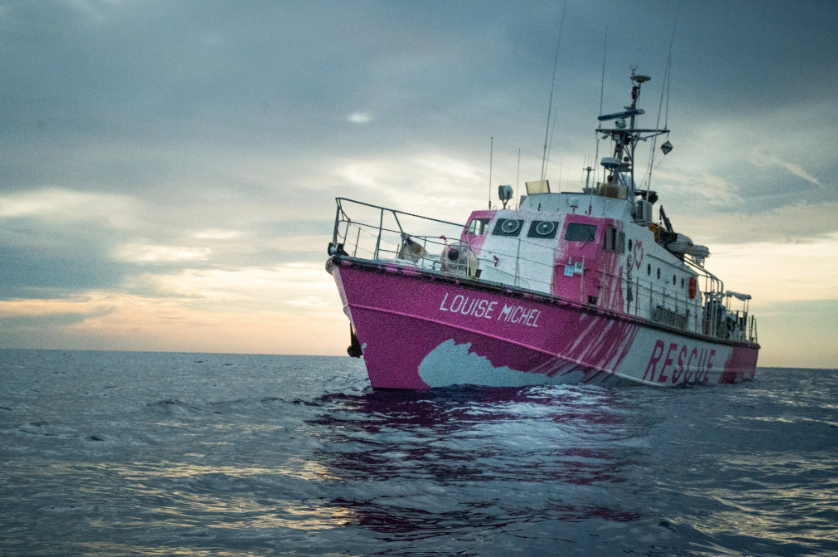 Banksy niesie pomoc uchodźcom