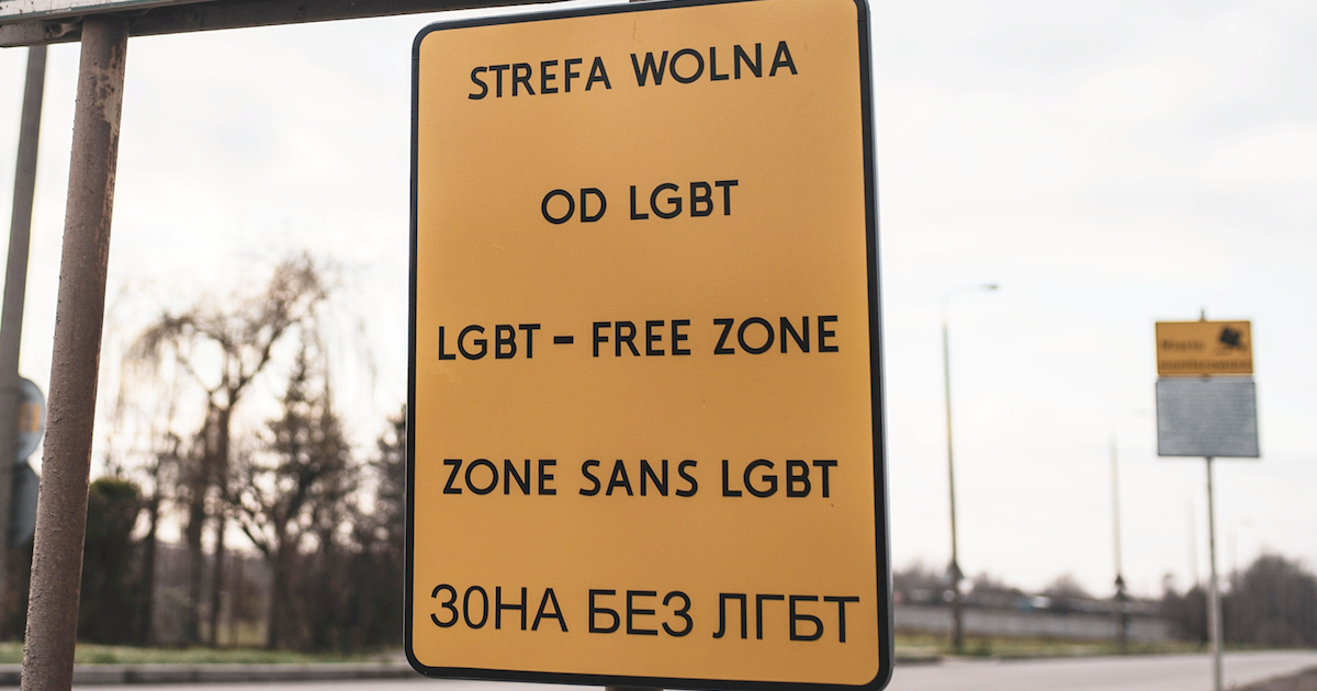 Brytyjska telewizja o „strefach wolnych od LGBT”