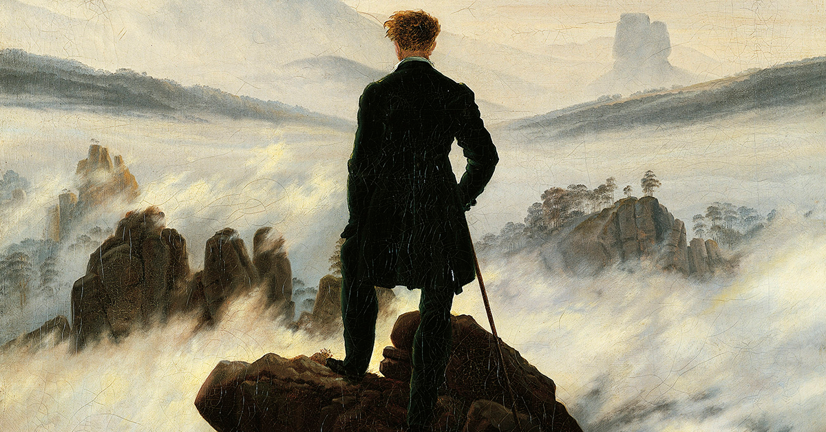 Caspar David Friedrich: Wzrok skierowany w dal