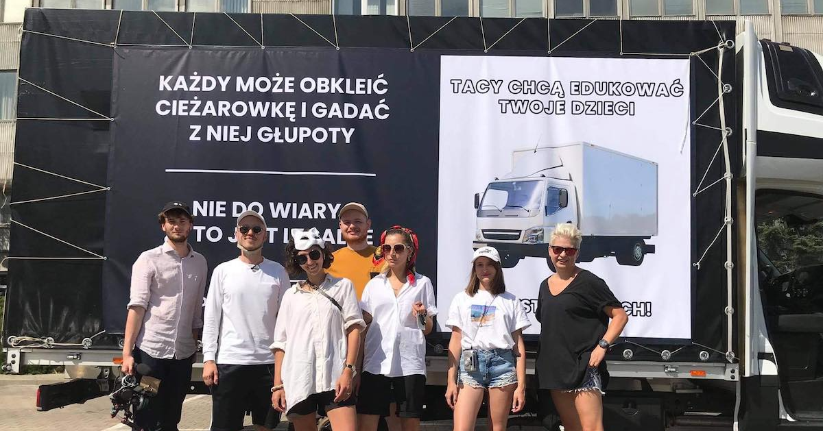 Krzysztof Gonciarz: Absurdem zwalczam absurd