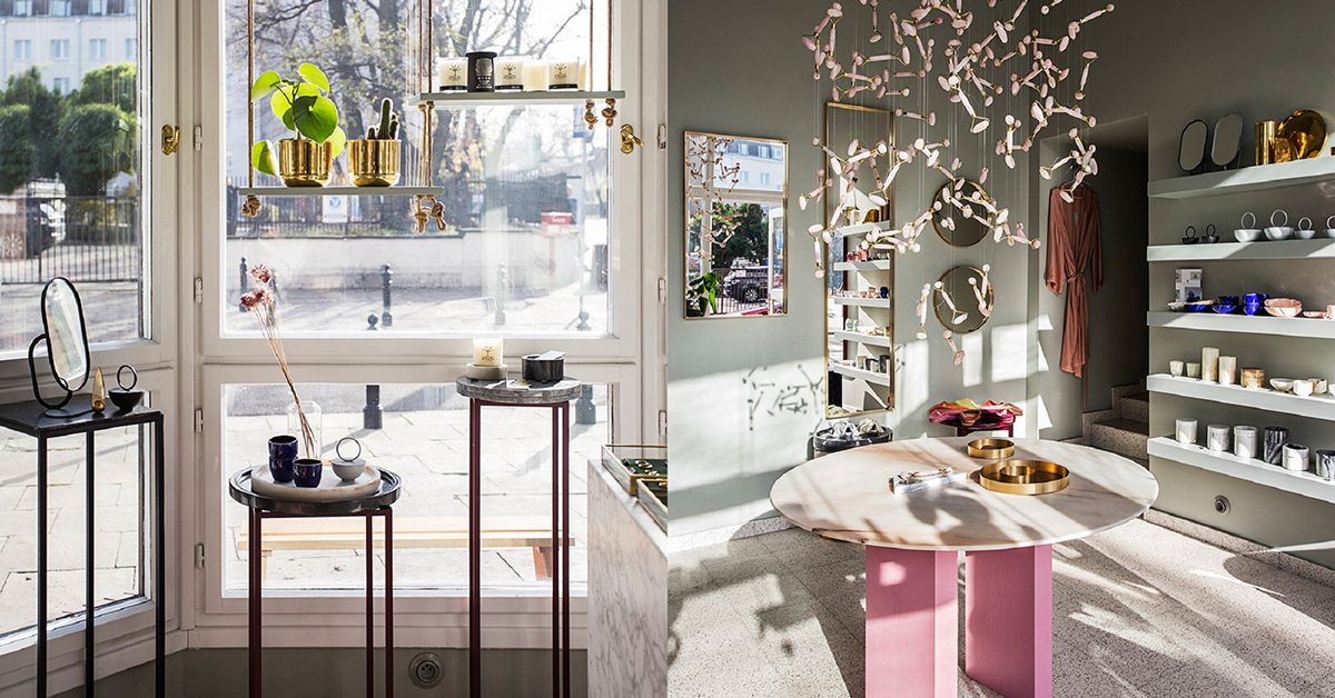 Collage. Butik inny niż wszystkie