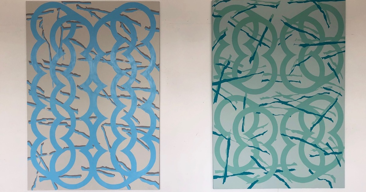 Abstrakcyjna sztuka w ramach Sceny Letniej Krupa Gallery
