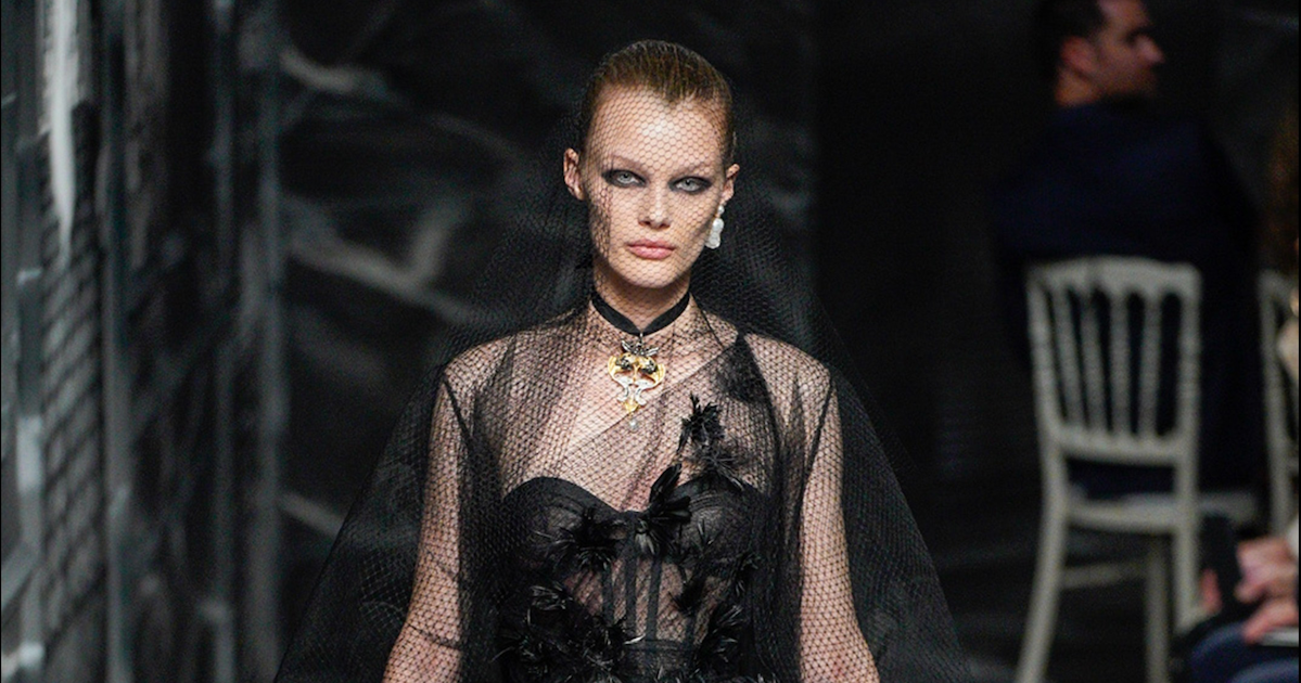 Dior haute couture jesień-zima 2019-2020: Żałoba po modzie