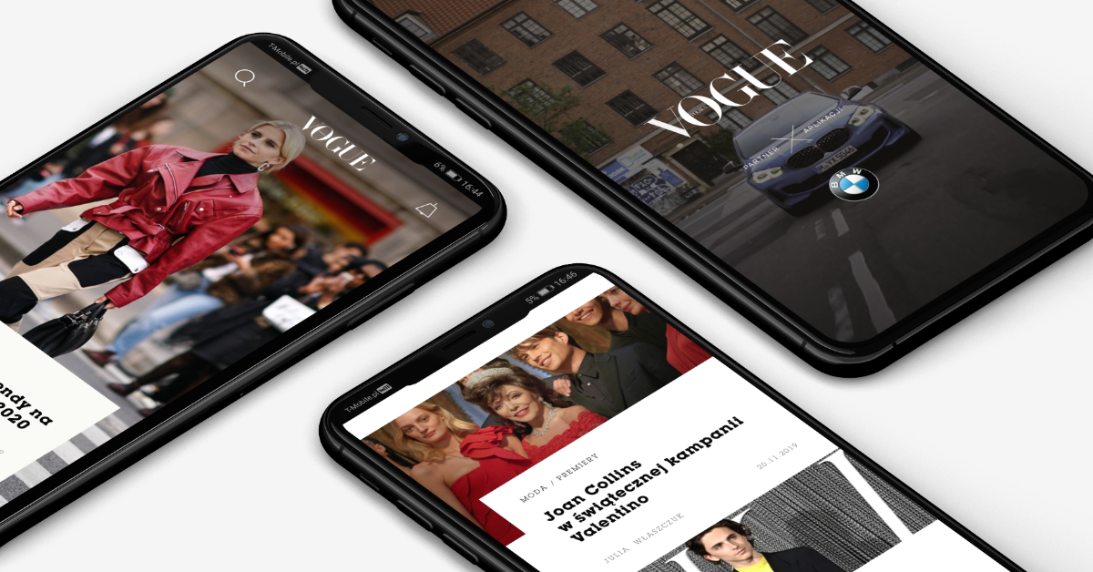 Dołącz do świata „Vogue Polska” w swoim telefonie