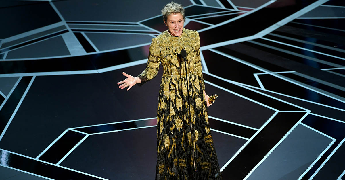 Frances McDormand z Oscarem za pierwszoplanową rolę kobiecą