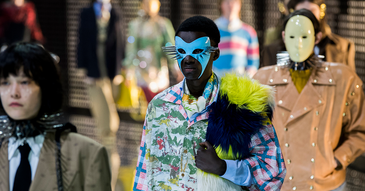 Gucci jesień-zima 2019-2020: Kim jestem? Kim chcę być?