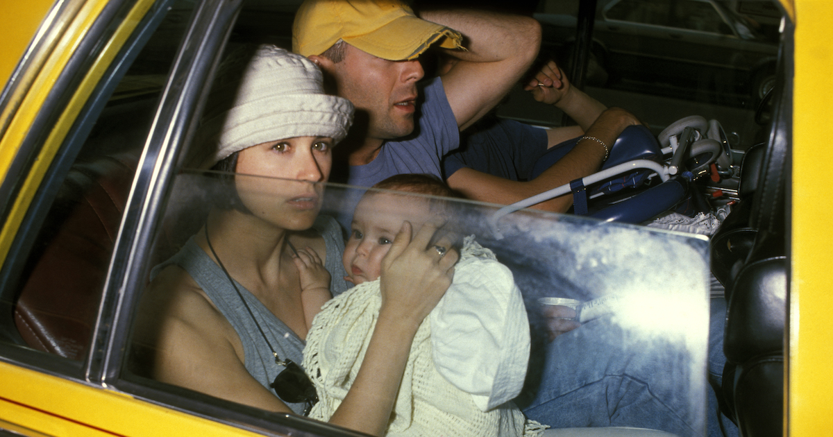 Historia jednego zdjęcia: Demi Moore z Bruce'em Willisem w 1989 roku
