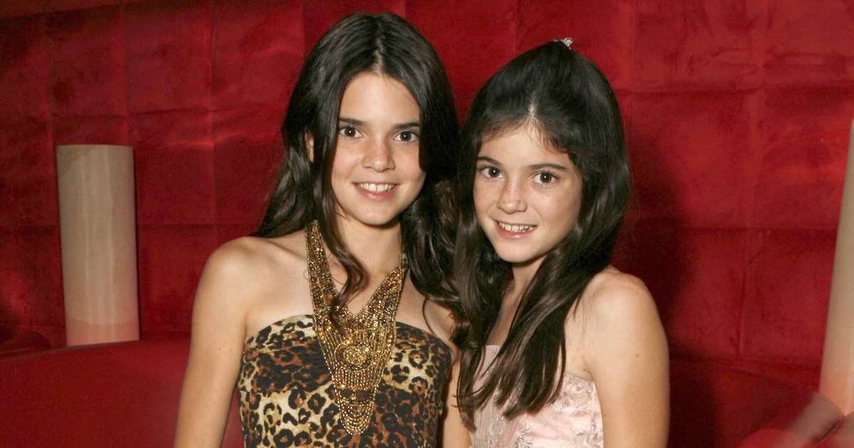 Historia jednego zdjęcia: Kendall Jenner z siostrą Kylie w 2007 roku