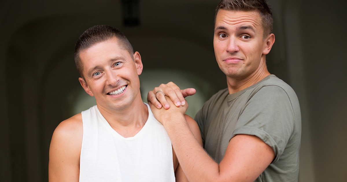 Jakub i Dawid walczą z pandemią i homofobią