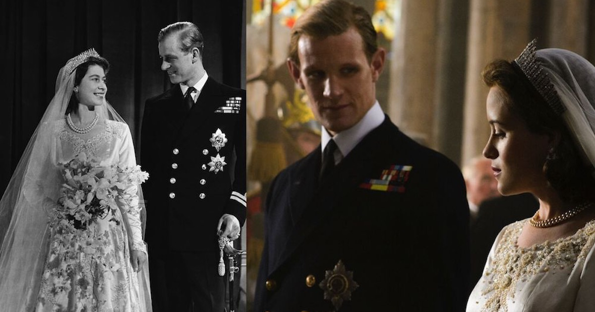 Królowa Elżbieta II i książę Filip: Historia wielkiej miłości w życiu i w serialu „The Crown”