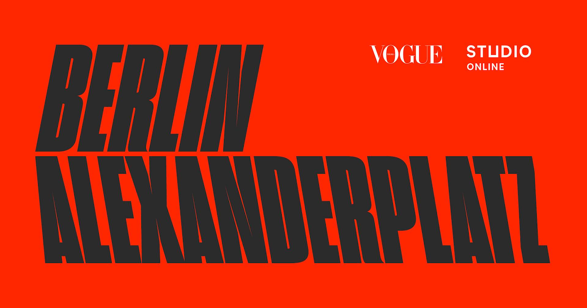 #majowkazvogue: Spektakl „Berlin Alexanderplatz”