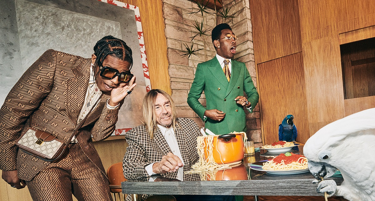 Męska kampania Gucci: Życie gwiazdy rocka