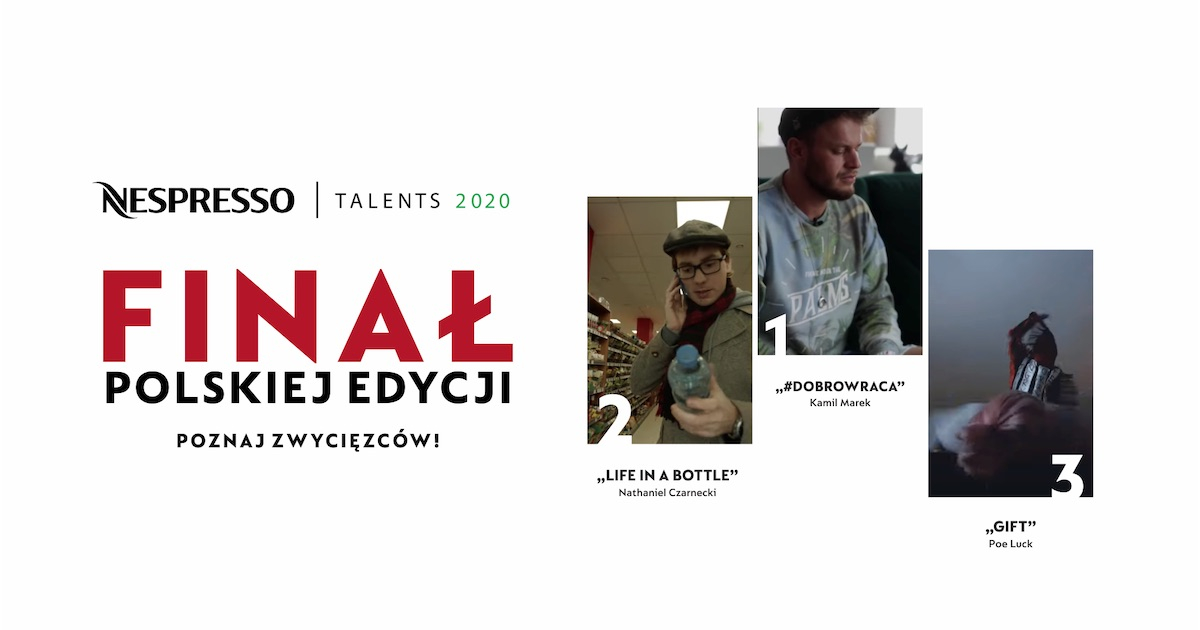 Oto zwycięzcy Nespresso Talents 2020