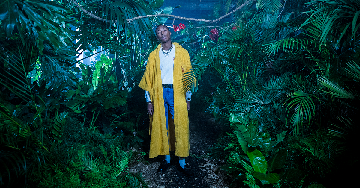 Pharrell Williams za kulisami kampanii Chanel