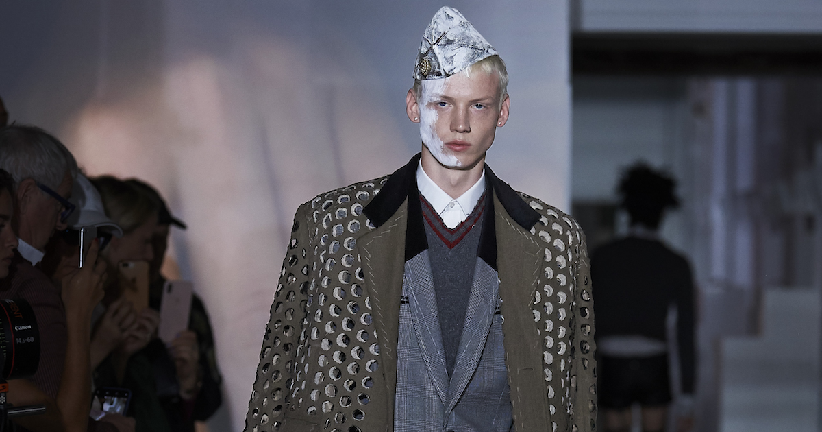 Polak na okładce „Vogue Hommes”