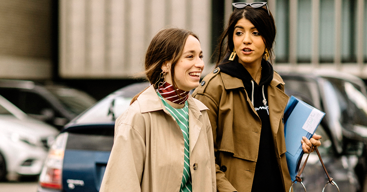 Street style: tydzień mody w Londynie jesień-zima 2018-2019 dzień 3