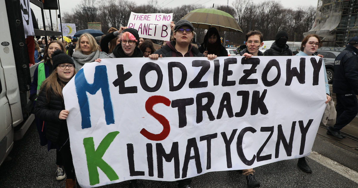 Trwa Młodzieżowy Strajk Klimatyczny