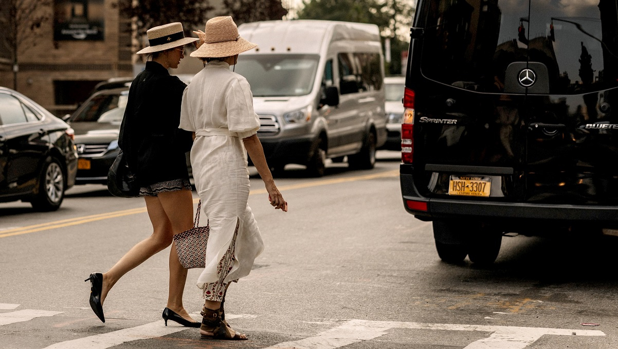 Street style na tygodniu mody w Nowym Jorku