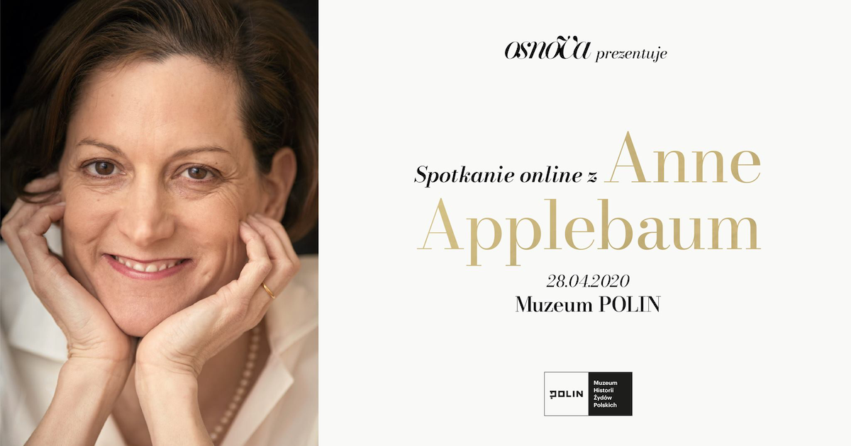 Wirtualne spotkanie z Anne Applebaum