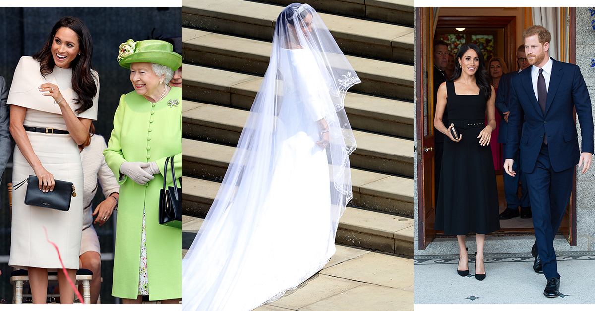 Wszystkie stylizacje księżnej Meghan