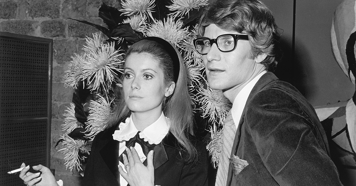 Yves Saint Laurent i jego muzy