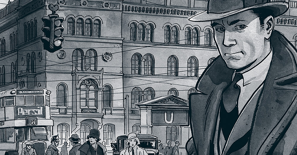 Złoty Berlin w komiksie noir