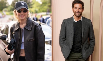 Gigi Hadid i Bradley Cooper w dopasowanych stylizacjach ze sneakersami w roli głównej