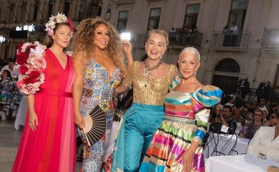 Gwiazdy na sycylijskim pokazie Dolce & Gabbana 