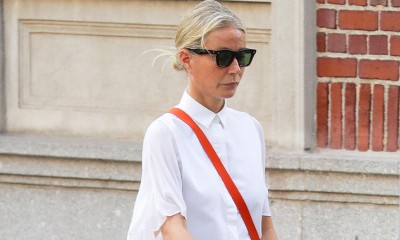 Biała koszula i mocny dodatek: Letnia stylizacja Gwyneth Paltrow 