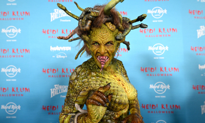Heidi Klum na Halloween przeobraziła się w straszną Meduzę