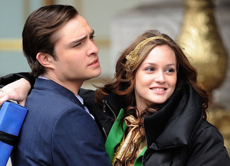 Historia jednego zdjęcia: Leighton Meester i Ed Westwick w 2009 roku