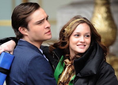 Historia jednego zdjęcia: Leighton Meester i Ed Westwick w 2009 roku