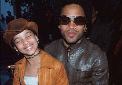 Historia jednego zdjęcia: Lenny Kravitz z córką Zoë w 2000 roku