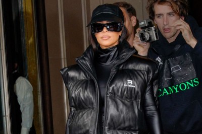 Inspirująca stylizacja: Czarny total look Kim Kardashian 