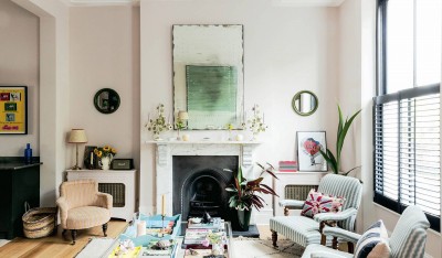 Inspirujące wnętrza: Rustykalny dom w sercu Notting Hill