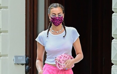 Inspirująca stylizacja: Irina Shayk w różu