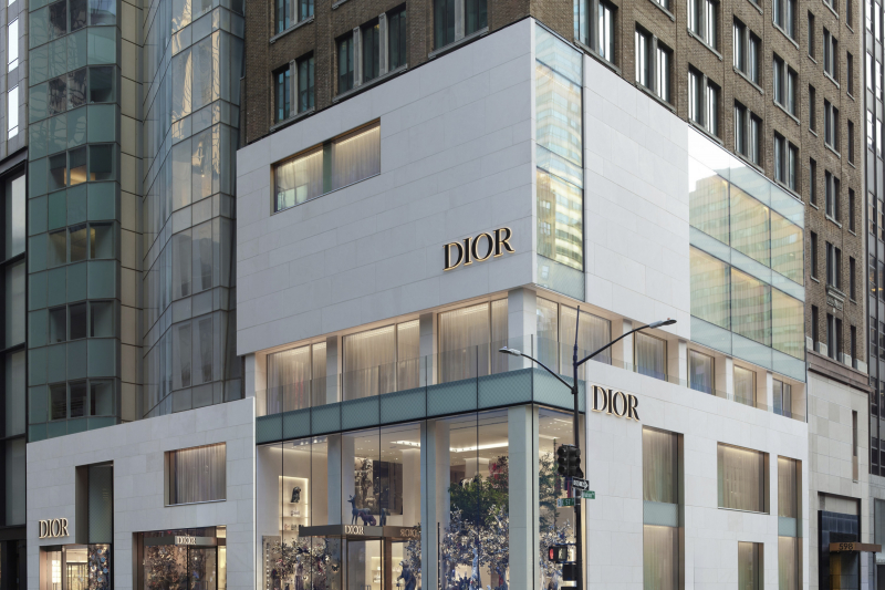 Czteropoziomowy House of Dior w Nowym Jorku zachwyci fanów haute couture