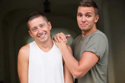 Jakub i Dawid walczą z pandemią i homofobią