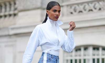 Jeansy barrel z wysokim stanem to najmodniejszy fason sezonu. Jak je stylizować?