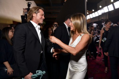 Jennifer Aniston i Brad Pitt za kulisami gali SAG
