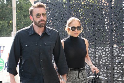 Jennifer Lopez i Ben Affleck w dopasowanych stylizacjach