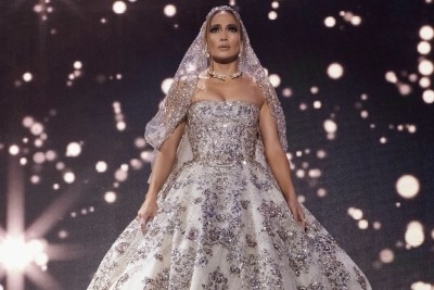 Jennifer Lopez poślubiła Bena Afflecka w sukni Ralpha Laurena