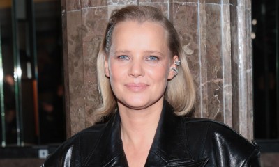 Joanna Kulig zachwyca w skórzanym trenczu na premierze filmu „Kobieta z…”