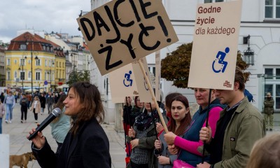 Karolina Kosecka: Protest rodzin osób z niepełnosprawnościami