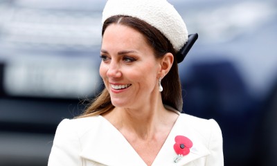 Kate Middleton ponownie w kremowej sukience Alexandra McQueena