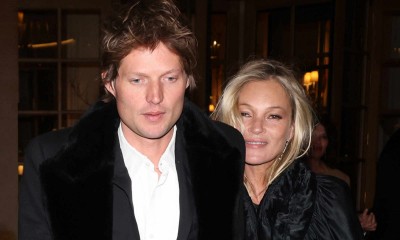 Kate Moss świętuje 50. urodziny w koronkowej naked dress