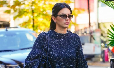 Kendall Jenner w total looku Bottegi Venety