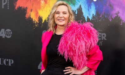 Kim Cattrall w marynarce Magdy Butrym