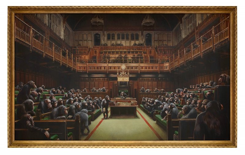 Kolejna praca Banksy'ego trafi na aukcję